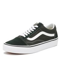 vans old skool scarab green
