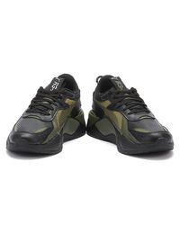 puma rsx winterized black olive