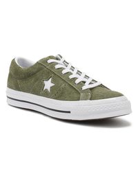 converse suede one star