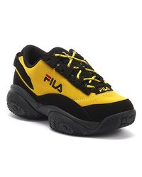 men yellow fila