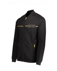 BOSS by HUGO BOSS Tracksuit Jacket 001 in Black for Men - Lyst