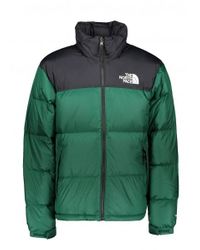 nuptse jacket green