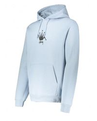 stussy old crown moletom com capuz