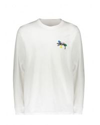 stussy italic collage tee