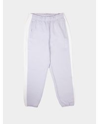 Just Do It Logo pantalones de chándal lilas Nike de Polar de color Blanco  para hombre | Lyst