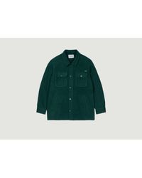 Carhartt Owen Mixed Wool Overshirt in Green for Men - Lyst