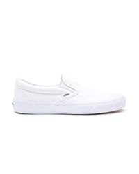vans white loafers