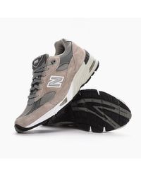 New Balance Grey M 991 Gl Sneaker in Gray for Men | Lyst