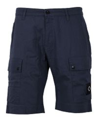 Ma Strum Drawstring Cargo Shorts in Blue for Men Lyst UK