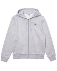 sweat zippe lacoste