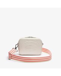 Petit sac femme Farine Bagatelle en cuir grainé Croco Crew en Cuir Lacoste  - Lyst