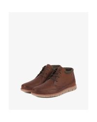 barbour nelson boots choco