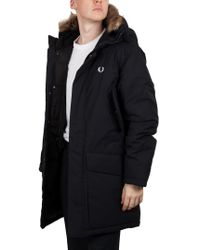 fred perry snorkel parka