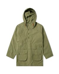 barbour zip parka
