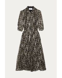 robe leopard bash