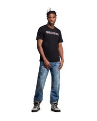 True Religion Blue Ricky Straight Super T Jean for men