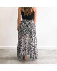 religion joyous maxi skirt