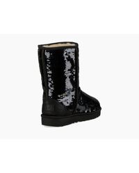 black sequin ugg boots
