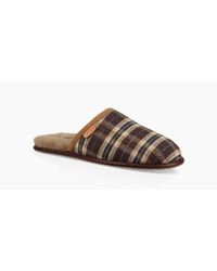 scuff pendleton plaid slipper