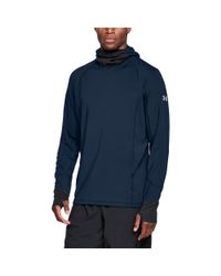 men's ua reactor run balaclava hoodie