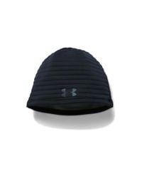 Under Armour Men/'s No Breaks GORE WINDSTOPPER Beanie Black//Black One Size New