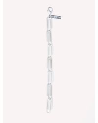 Off-White c/o Virgil Abloh - Metallic Paper Clip Bracelet for Men - Lyst