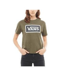 vans t shirt womens Green