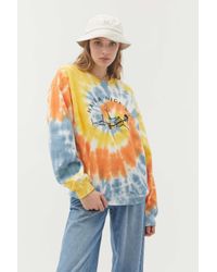 have a nice day skeleton tie dye sweatshirt