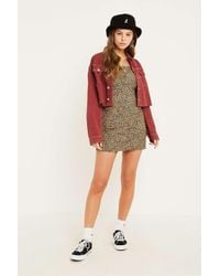 leopard dress urban outfitters