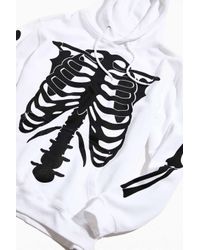 urban outfitters green skeleton sweatshirt