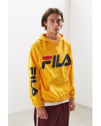 yellow fila sweatshirt