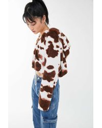 urban outfitters faux fur hoodie