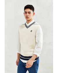 fila sweater vest