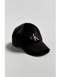 calvin klein velvet cap
