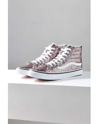 chunky glitter vans