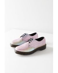 dr martens 1461 rainbow glitter
