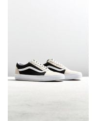 Vans Canvas Old Skool Black + Birch Two-tone Sneaker in Ivory (White) for  Men - Lyst