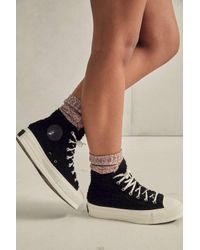 converse platform trainers uk