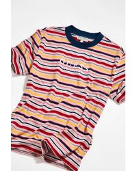 guess tee striped