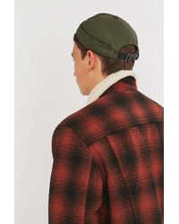 levi's burnt orange plaid sherpa jacket