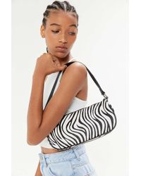 zebra baguette outfitters urban bag