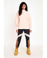 champion x uo blush pink crew neck sweatshirt