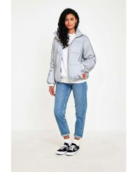 calvin klein jeans reflective down puffer jacket