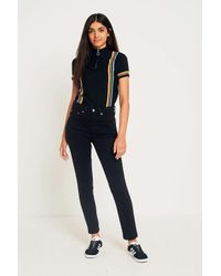 levi's 501 skinny black slate