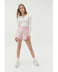 champion & uo reverse weave drawstring short