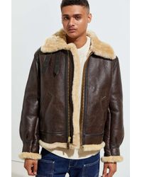 schott shearling jacket