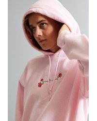 urban outfitters pink hoodie