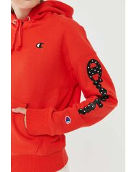 Polka Dot Logo Hoodie Sweatshirt 