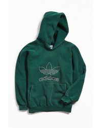 Urban Outfitters Cotton Vintage Adidas Green Hoodie Sweatshirt for Men -  Lyst