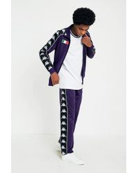 kappa purple tracksuit